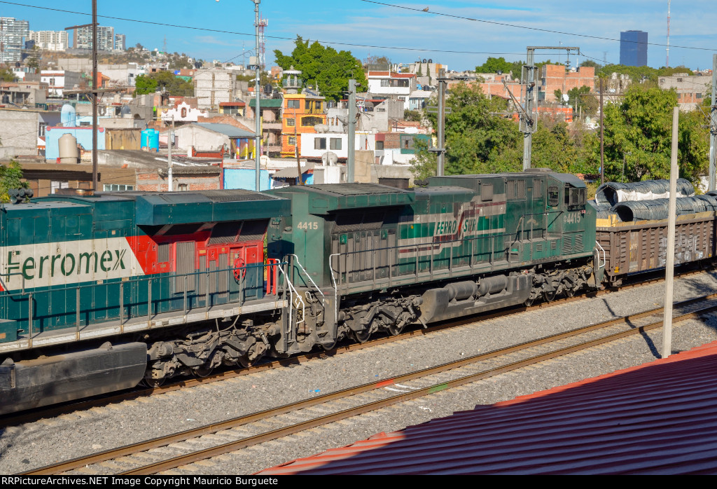 FSRR AC4400 Locomotive in a train